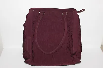 Vera Bradley North South Tote - Purple Purse - Shoulder Bag - Laptop Bag • $20