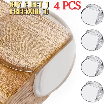 4x Safety Corner Cushion For Baby Kids Edge Safety Table Guard Protector Bumper` • £3.97