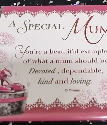A Special Mum Magnet Gift. • £1.50