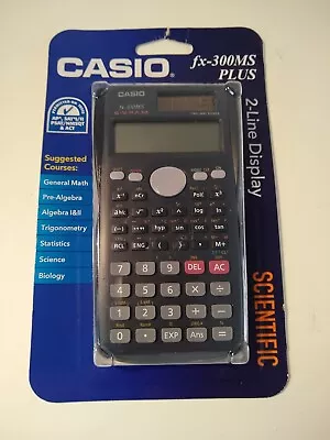 Casio Fx-300MS PLUS Scientific Calculator With 2 Line Display NEW • $25.27