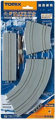 TOMIX N Gauge Wide Tram Mini Rail Set Basic Set MA-WT Pattern 91086 Model • £32.72