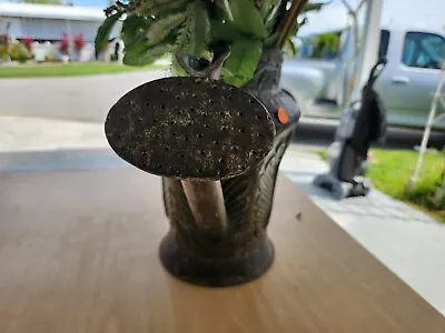 Metal Watering Pot Flower Pot. Used For Decorative Flowers. • $4.50