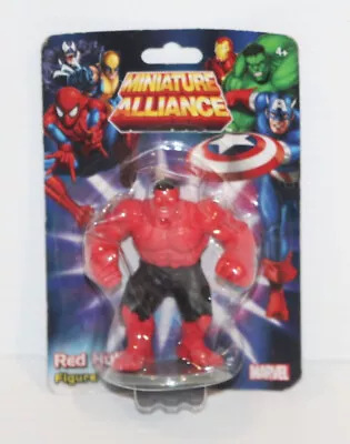 New NIP - 2013 Marvel Miniature Alliance - Red Hulk - Action Figure 3  MOC • $14.99