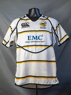 London Wasps Rugby Away Shirt Jersey CANTERBURY 2011-2012 Mens Large • £34.99