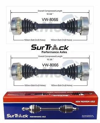 For Volkswagen Thing 73-74 2 Rear CV Axle Shaft Assemblies SurTrack Set W/ IRS • $141.90