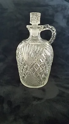 EAPG Tarentum Glass  Virginia  9  1 Quart Decanter Or Moonshine Jug C. 1895 • $55