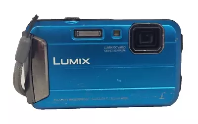 Panasonic Lumix DMC-FT25 16MP Weatherproof Digital Camera - Blue (A10) • £44.99