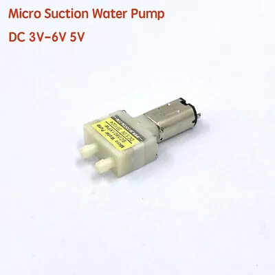 DC 3V-6V 5V Micro M20 Diaphragm Air Vacuum Water Negative Pressure Suction Pump • $2.45