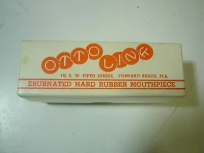 Sax Mouthpiece Box Otto Link Hard Rubber Tenor Vintage • $79