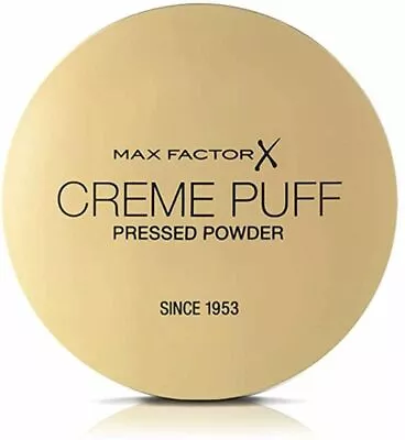 £5.29 • Buy MAX FACTOR Creme Puff Compact Pressed Face Powder 14g *CHOOSE YOUR SHADE*