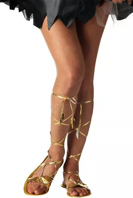 Greek Goddess Roman Egyptian Cleopatra Costume Sandals 7 - 8 • $27.20