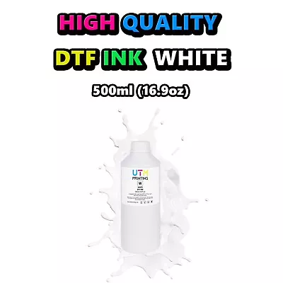 White DTF Ink 500ml (16.9oz) For Epson Based Printers • $19.99