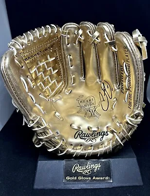 $249.99 • Buy New York Mets Francisco Lindor Signed Gold Glove Award Jsa Coa Indians Mlb