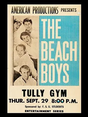 £5.50 • Buy Beach Boys Tully Gym 16  X 12  Repro Concert Poster