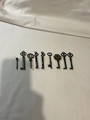 Vintage Skeleton Key Lot • $29
