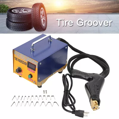 1000W Tire Groover Tire Grooving Tool Tyre Regroover Cutter Heated Machine • $218