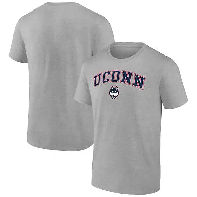 Men's Fanatics Branded Steel UConn Huskies Campus T-Shirt • $21.99