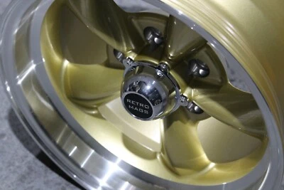 $1035 • Buy 15x8 RETRO MAGS Wheels Holden HQ HJ HX WB HZ Tonner Mags Thrust Vintage GTS