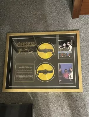 Bee Gees Memorabilia Frame Vintage • $150