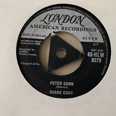 DUANE EDDY Peter Gunn / Yep! RARE ORIGINAL 1958 UK LONDON TRI CENTER 7  • £3.99