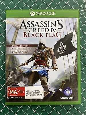 Assassins Creed IV 4 Black Flag XBOX One • $18.50