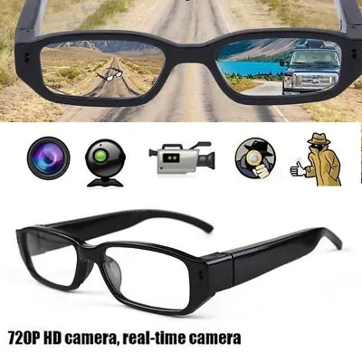 1080P Mini HD Camera Glasses Eyeglass Sunglasses Cam DVR Eyewear Video Recorder • $34.29