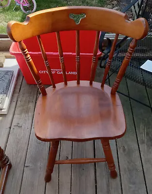 Mid Century Tell City Swivel Desk Chair / Dinette Chair • $349