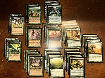 MtG Magic The Gathering Large Land Search Collection Lot • $9.50