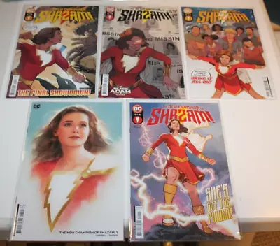 Complete Set New Champion Of Shazam 1-4 W/ Variant NM BOARDED 2022 Mary Marvel • $19.99