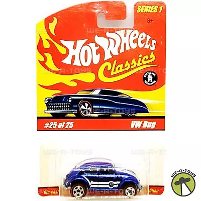 Hot Wheels Classic Series 1 VW Bug Blue 2004 Mattel H7090 NEW • $13.45