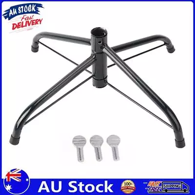 AU Christmas Tree Base Stand Iron Foldable Xmas Trees Bottom Support Frame (40cm • $11.19