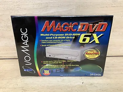 Magic Dvd 6X I/o Multi-Purpose CD DVD ROM Windows 98 • $29.94