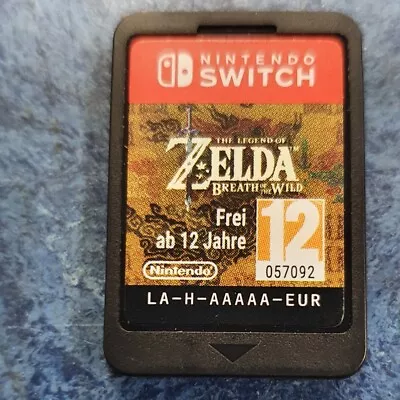 Nintedo Swich Zelda Breath Of The Wild Game Only • £26.99