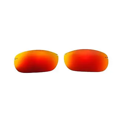 Walleva Non-Polarized Fire Red Replacement Lenses For Maui Jim Makaha • $22.99