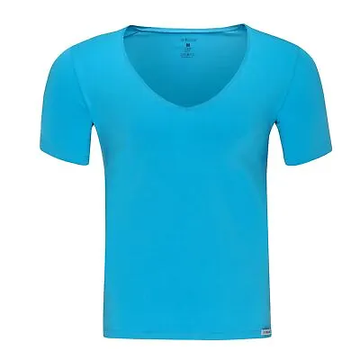 Doreanse Underwear Men's 2820 Deep V Neck T-shirt Soft Undershirt Party Clubbing • $29.84