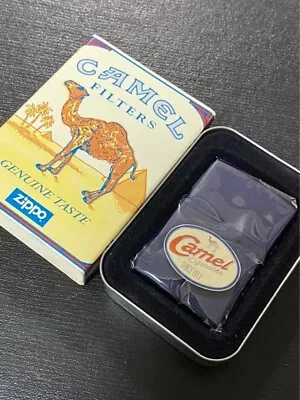 Zippo Oil Lighter Camel Cigarettes SINCE 1913 Made In 1998 • £156.88