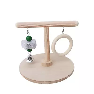 Parrots Playstand Tabletop Bird Stand Tabletop For Cockatiels Cockatoo Macaw • $15.49