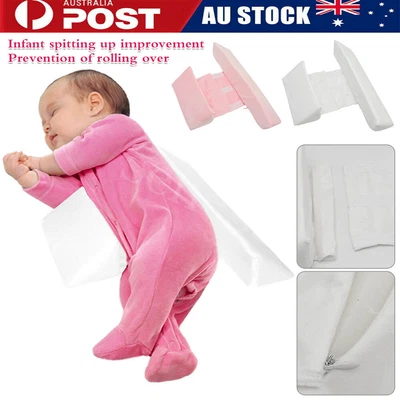 $19.89 • Buy Baby Side Sleep Pilow Soft Velvet Memory Foam Newborn Baby Pillow Anti-Roll