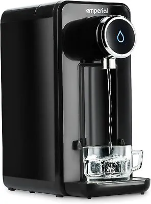 Emperial 2.5L Instant Hot Water Dispenser Fast Boil Kettle Drip Tray - Black • £64.99