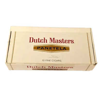 Vintage Dutch Masters Panetela Cigar Box From 1960s Cigars EMPTY BOX ONLY • $12.97