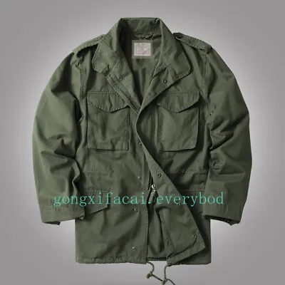 M65 Combat Field Jacket Mens Military US Army Tactical Outdoor Hiking Parka Coat • $94.73