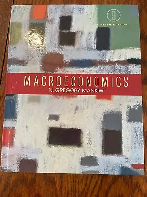 Macroeconomics By N. Gregory Mankiw (2015 Hardcover Revised Edition) • $10