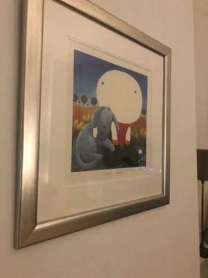 £425 • Buy Mackenzie Thorpe - With Child - Framed & Mounted Print - Limited Edition No. 45