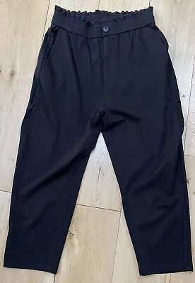 Zara Black Trousers Size XL • £8.50