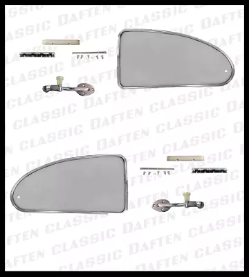 $770.45 • Buy VW Bug Pop Out Quarter Window Kit 1965 - 77 Volkswagen Super Beetle 113898400B