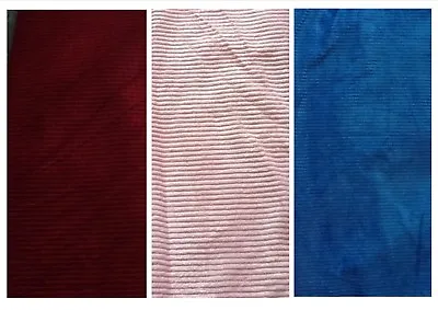 £0.99 • Buy Cord/jumbo Corduory Fabric, Whale 4.5 100% Cotton 3 Colours £6.99/m 1.06m/42  W