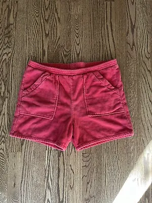 Red Terry Cloth Shorts Cargo Vintage 80s 00s 90s Y2k • $65