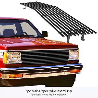 Fits 1982-1990 Chevy S-10/Blazer/S-15/Jimmy Upper Stainless Black Billet Grille • $58.99