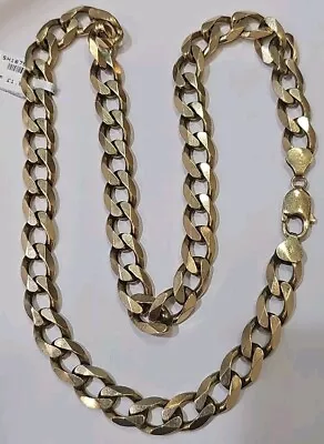 9ct Yellow Gold Curb Chain 57.6g • £1550