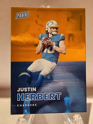 2022 Panini National Convention Orange 50/199 Justin Herbert #5 SD Chargers NFL • $14.99